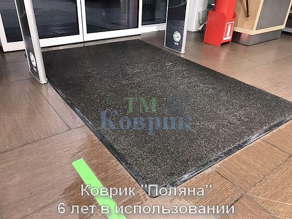 Водопоглинаючий килимок «Поляна» коричневий 1м² — фото 5