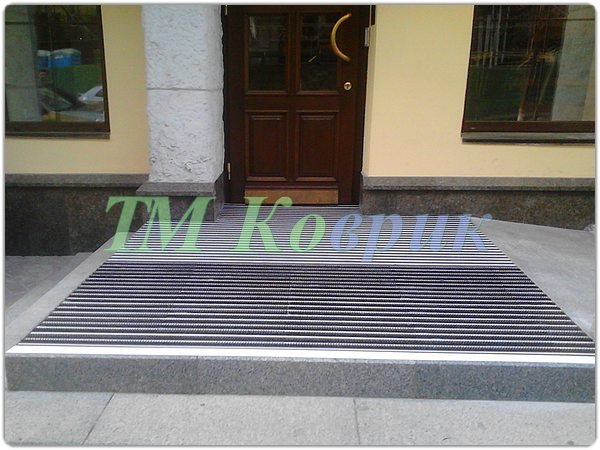 Грати придверні "Нова" (текстиль+гума) 1м² — фото 2