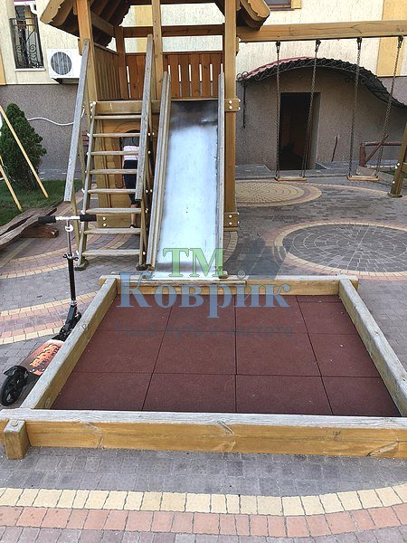 Покриття для дитячих майданчиків, спортзалу 30 мм шт. — фото 2