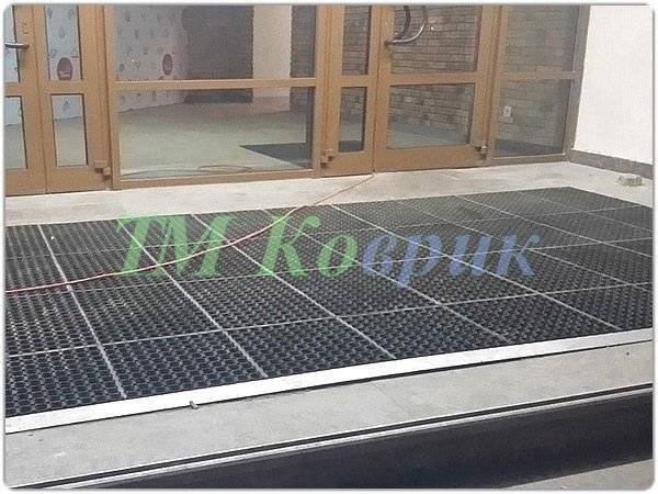 Гумове покриття для вулиці "Гумово-стільникове" 1500х1000х16мм — фото 3