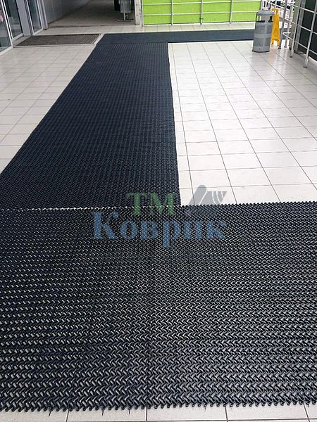 Килимок придверний гумовий "Тетра" 15мм 1м² — фото 11