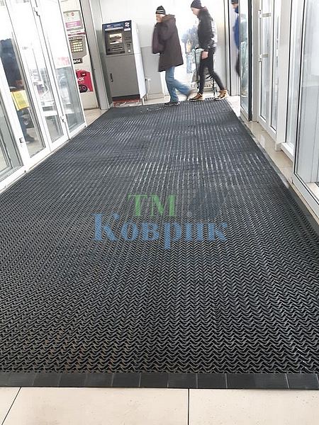 Гумовий килимок вуличний "Тетра" 20мм 1м² — фото 6