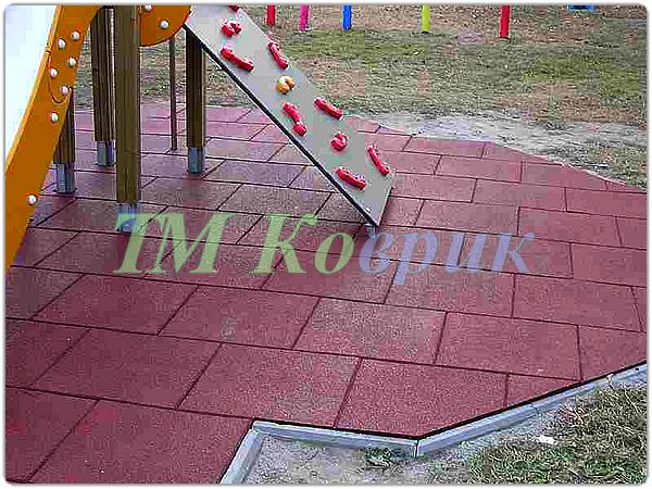 Гумове покриття для дитячих майданчиків (35 мм) — фото 2