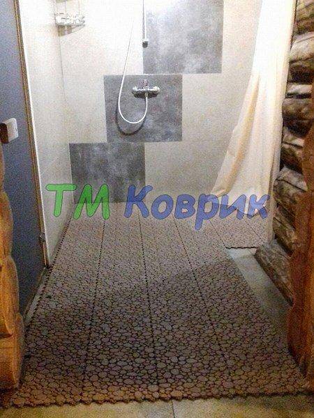 Килимок у душову кабіну "Морський камінь" 1м² — фото 3