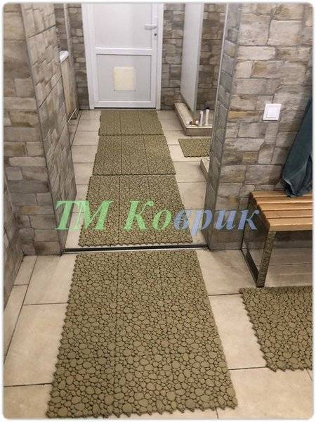 Килимок у душову кабіну "Морський камінь" 1м² — фото 4