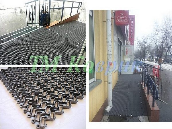 Покриття пандусу для інвалідів "Тетра" 1м²