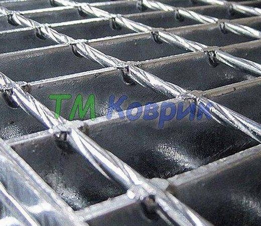 Зварний ґратчастий настил (1000×1000/30×2/34×38)