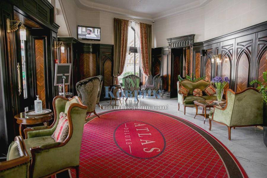 Придверний килимок з написом на замовлення – Велюр (Австрія) 1м² — фото 6